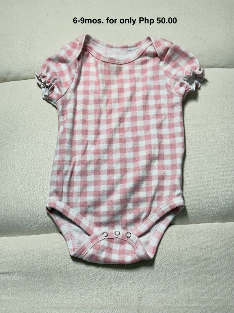 Baby Clothes 6-9 months (Category: Babies & Kids Fashion) located in Quezon City. Submitted by krisaaaaaaa (Listing ID 1428361945, Image 2). Description: 🛍️ Price in caption 📍 Quezon City 💳 MOP: BDO / GCash 🚚 Lalamove or J&T (buyer shoulders shipping fee) Payment first before shipping. 🙂.