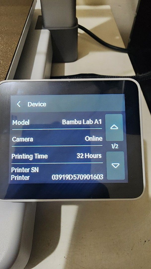 Bambu Lab A1 3D Printer with Filament, Computers & Tech, Printers ...