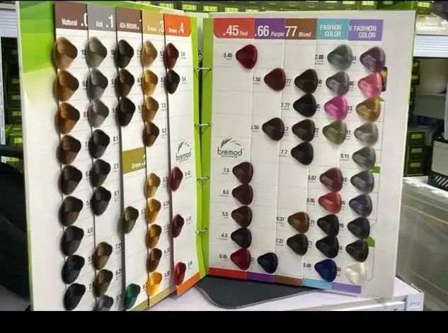 Bremod Hair Colourant (Category: Hair) located in Manila. Submitted by malianman (Listing ID 1428331309, Image 3). Description: Available Bremod hair colourant in various shades. Includes 8.10 Ash Brown, 6.5 Coffee Brown, and 10.0 Lightest Blond. Other colours are also available. Each tube contains 100ml. See the colour chart for more options. Perfect for achieving your desired hair colour at home..