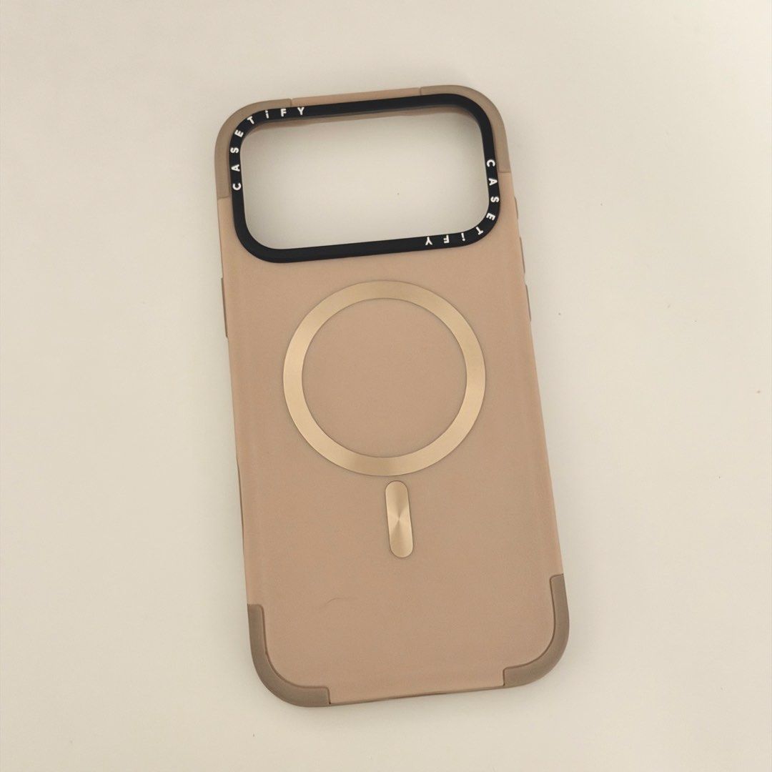 Casetify Force Case MagSafe - iPhone 17 Pro Max (Category: Cases & Sleeves) located in Taguig. Submitted by exidofficial (Listing ID 1428403727, Image 1). Description: - Casetify Force Case for iPhone 17 Pro Max. - Features MagSafe compatibility. - Layered condition: 3. - Stylish and protective design. - Perfect for everyday use. - Free SF.