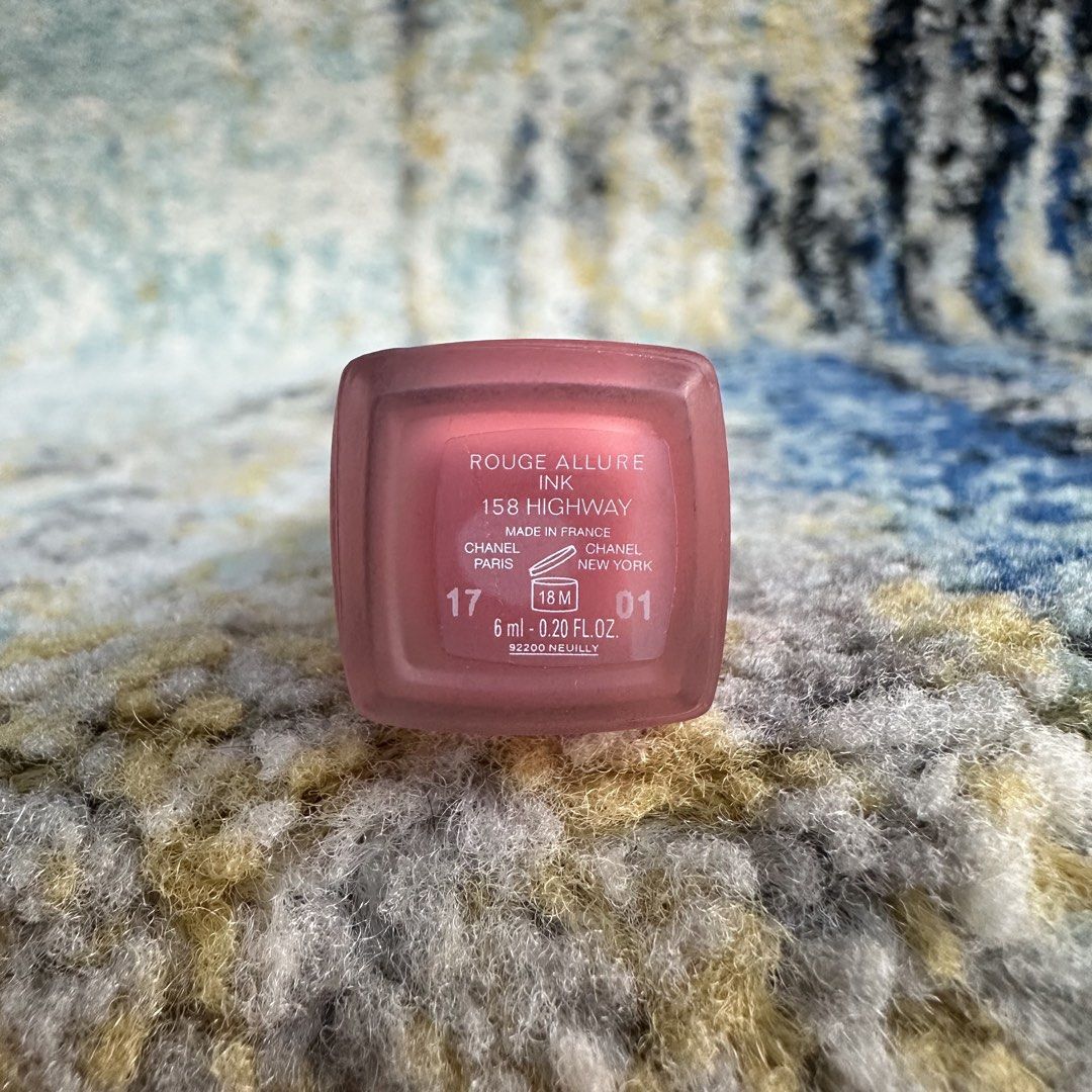 Chanel Rouge Allure Ink 158 Highway (Category: Makeup) located in Paranaque City. Submitted by changingclassic (Listing ID 1428360366, Image 2). Description: Chanel Rouge Allure Ink 158 Highway -Authentic 💯 -Rarely used -Actual photos posted -What you see what you get rfs: decluttering DM FOR INTERESTED .