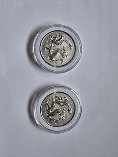 Chinese dragon silver coin For Sale | Buy 500+ Chinese dragon