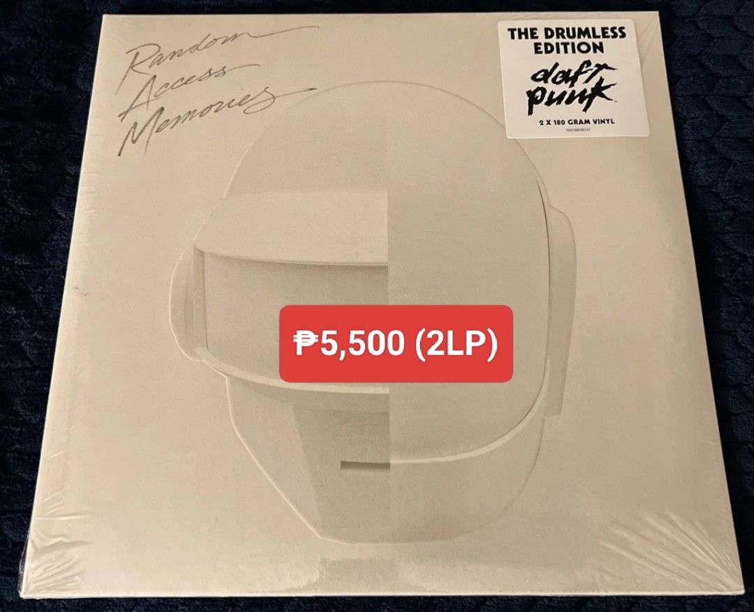 Daft Punk - Random Access Memories (Drumless Edition) vinyl (Category: Vinyls) located in Manila. Submitted by jhenaloymerchandise (Listing ID 1428273617, Image 1). Description: Daft Punk - Random Access Memories (Drumless Edition) (2LP) = ₱5,500 Brand New sealed made in Germany .