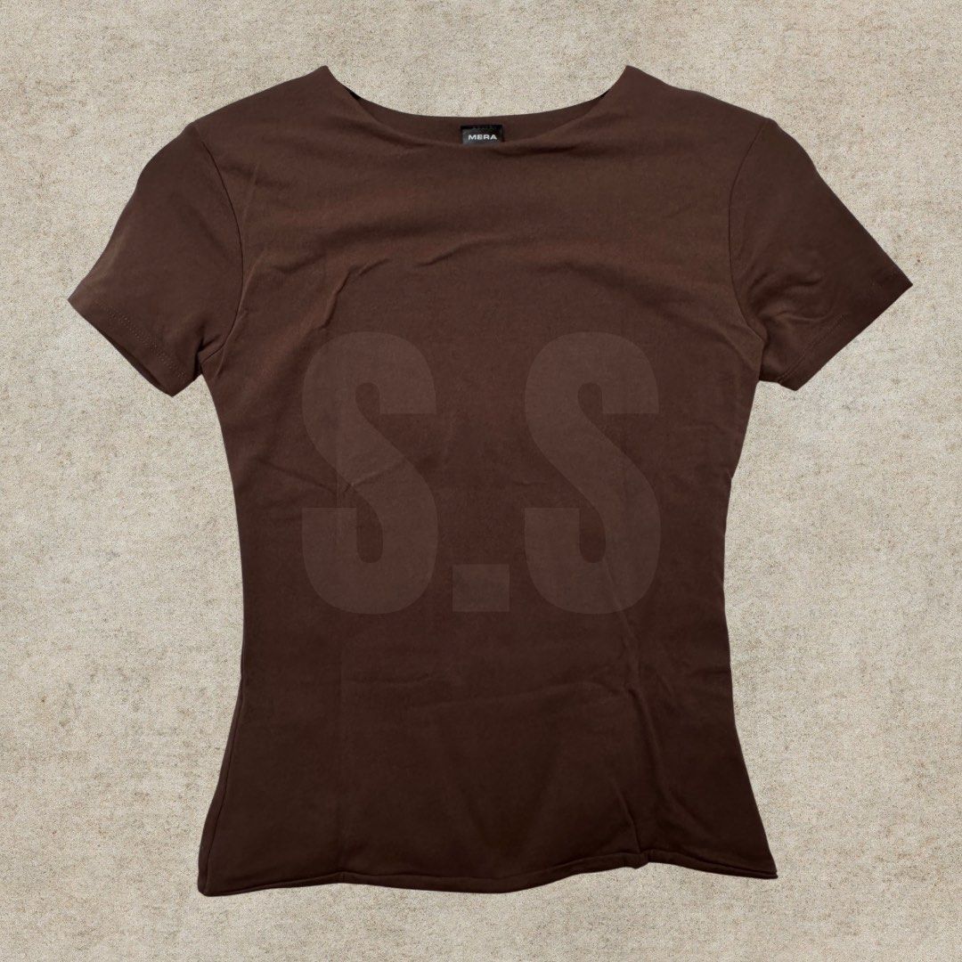 Dark Taupe Mera Renata Cotton (Category: Shirts) located in Manila. Submitted by silent_seniah (Listing ID 1428344890, Image 1). Description: .