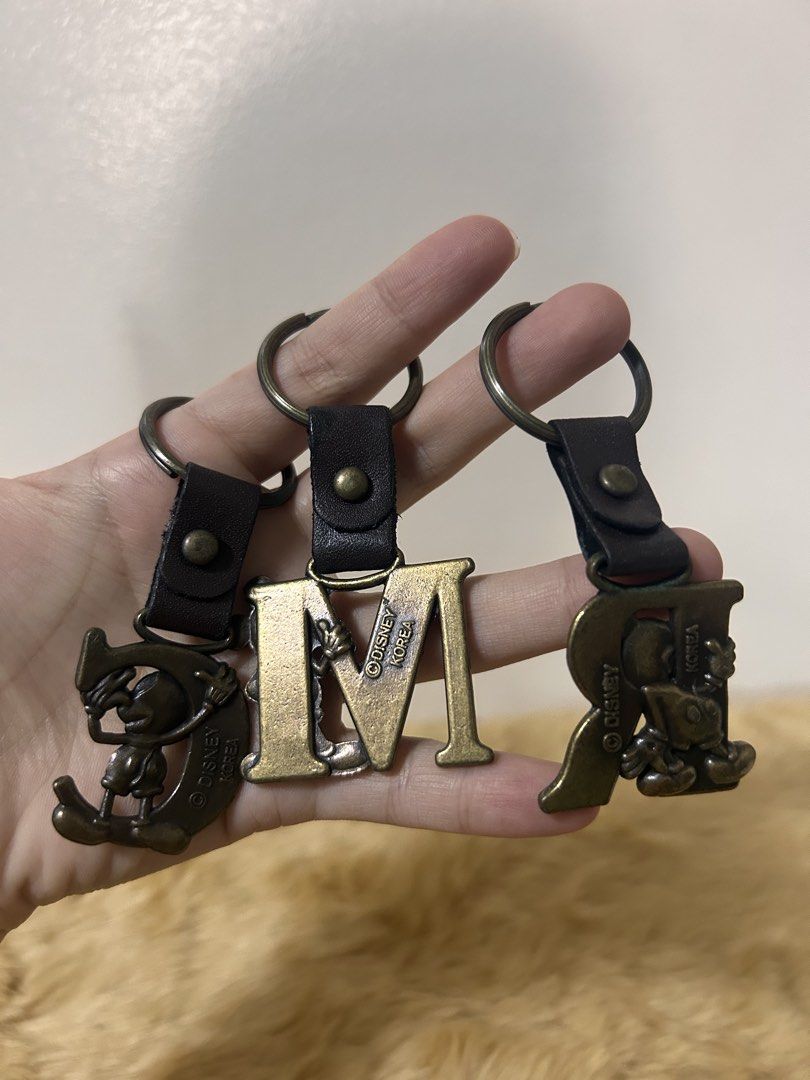 Disney Mickey Mouse Letter Keychains (Category: Character Goods) located in Bulacan. Submitted by mecrafts4u.olstr (Listing ID 1428301709, Image 2). Description: 100 each.