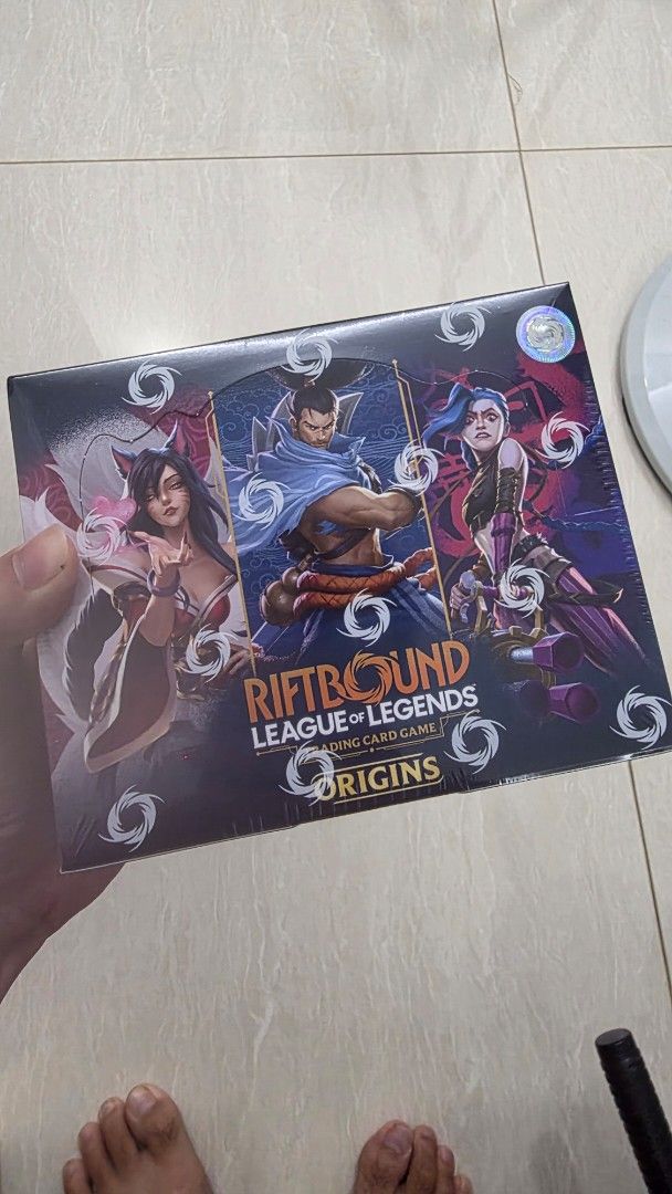 [ENGLISH] Riftbound Origins Booster Box League of Legends TCG, Hobbies ...