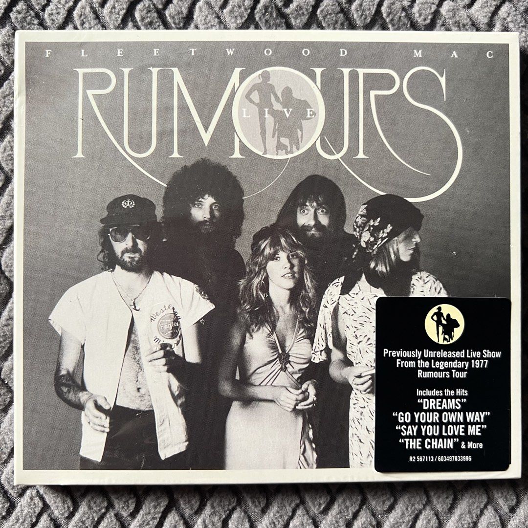 Fleetwood Mac - Rumours Live Album CD (Sealed) (Category: CDs & DVDs) located in Caloocan City. Submitted by thelittlejewelcase (Listing ID 1428293439, Image 1). Description: .