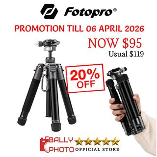 TRIPOD & LIGHTSTAND | Manfrotto, Fotopro, Neewer, Peak Design Collection item 1