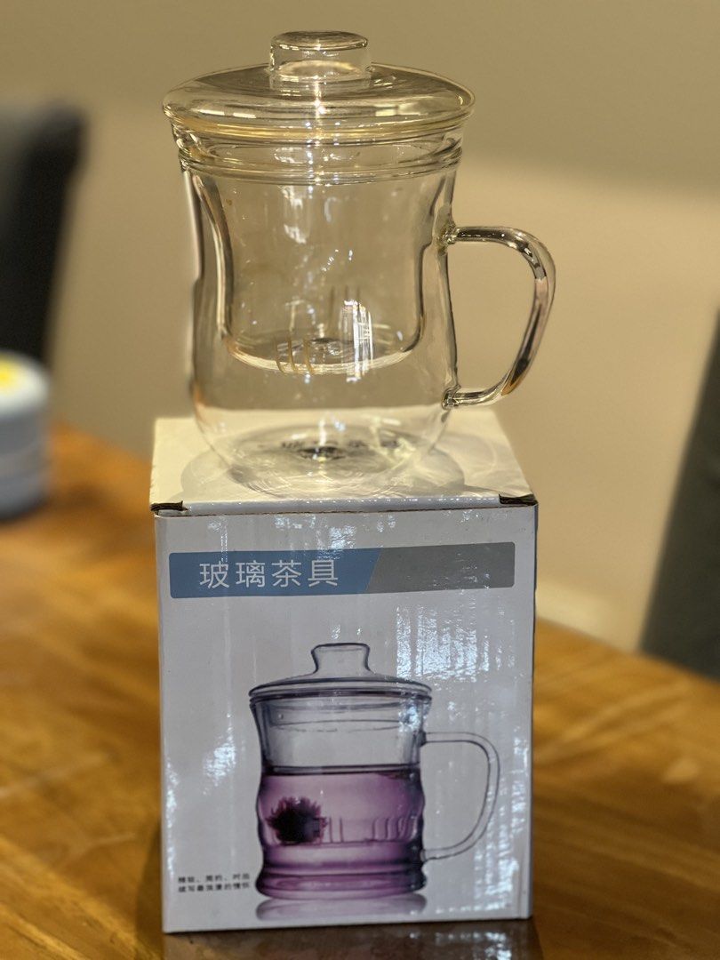 Glass Tea Cup with Infuser465146626043422721