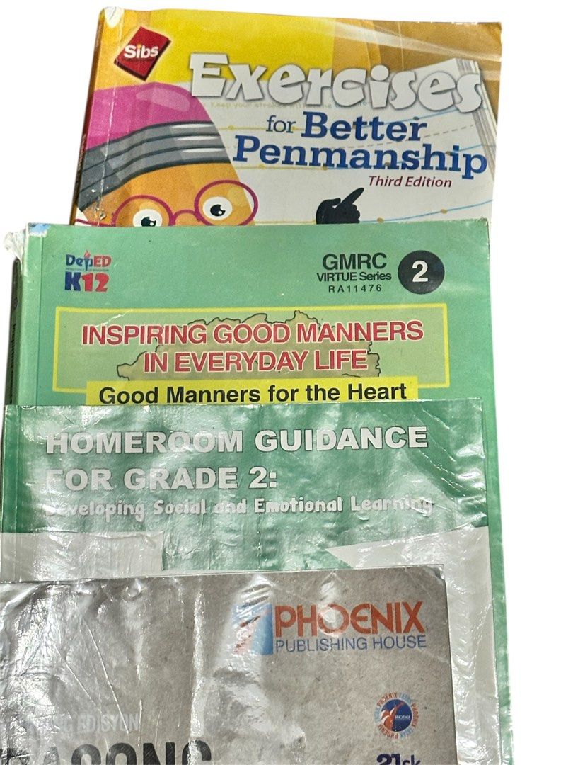 Grade 2 Textbooks (Category: Textbooks) located in Manila. Submitted by sytakayama (Listing ID 1428299267, Image 2). Description: used take all.