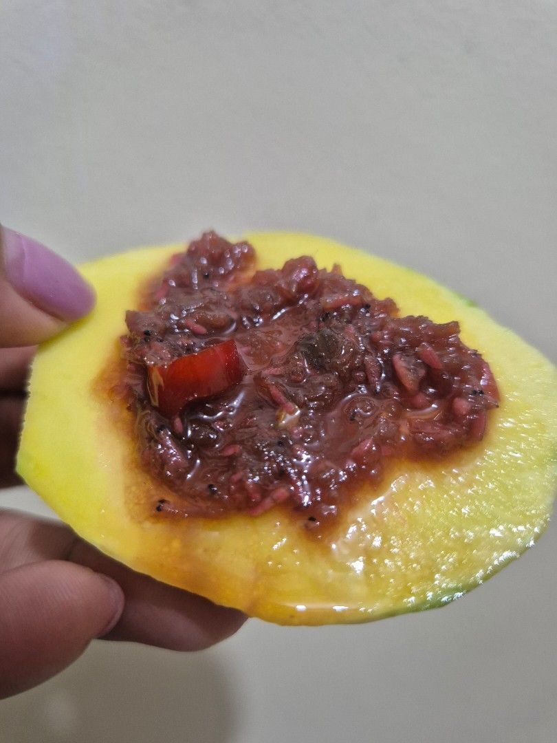 Homemade Bagoong Alamang (Category: Local Eats) located in Manila. Submitted by PIT2007 (Listing ID 1428381837, Image 1). Description: Fresh na Homemade Alamang! 🦐 Gawa sa malinis at masarap na sangkap, siguradong swak sa ulam at sawsawan! 📌 Available Sizes: 250 grams – ₱100 450 grams – ₱180 ✅ Home made ✅ Laging fresh ✅ Perfect sa paborito mong gulay, sawsawan ng mangga, at iba pa 😉 📩 Order na!.