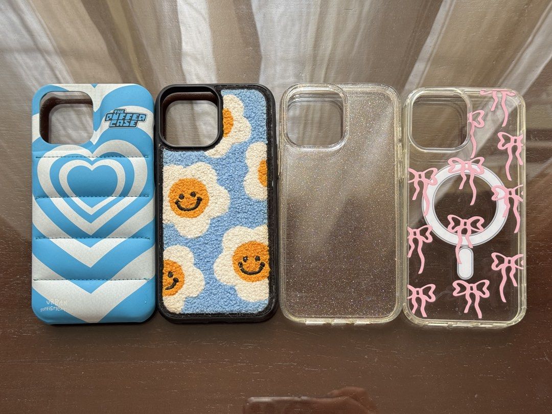 iphone 13 pro max assorted case bundle (Category: Cases & Sleeves) located in Quezon City. Submitted by impulsivepeach (Listing ID 1428286478, Image 1). Description: TAKE ALL FOR ₱300.