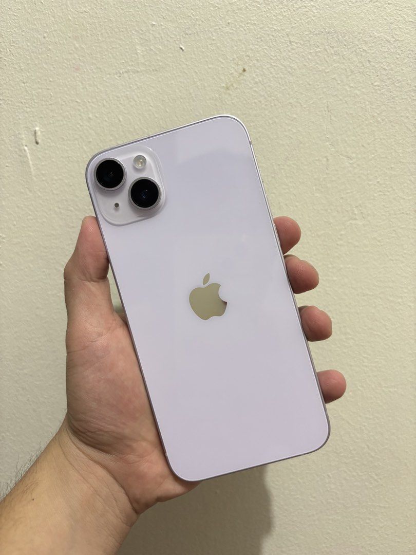 Iphone 14 Plus 128GB (Category: iPhone 14 Series) located in Cainta. Submitted by mauivasquez (Listing ID 1428300379, Image 2). Description: Rush Iphone 14 Plus 128 GB 79% Battery Health No repair or replacement issue Location: Cainta Rizal.
