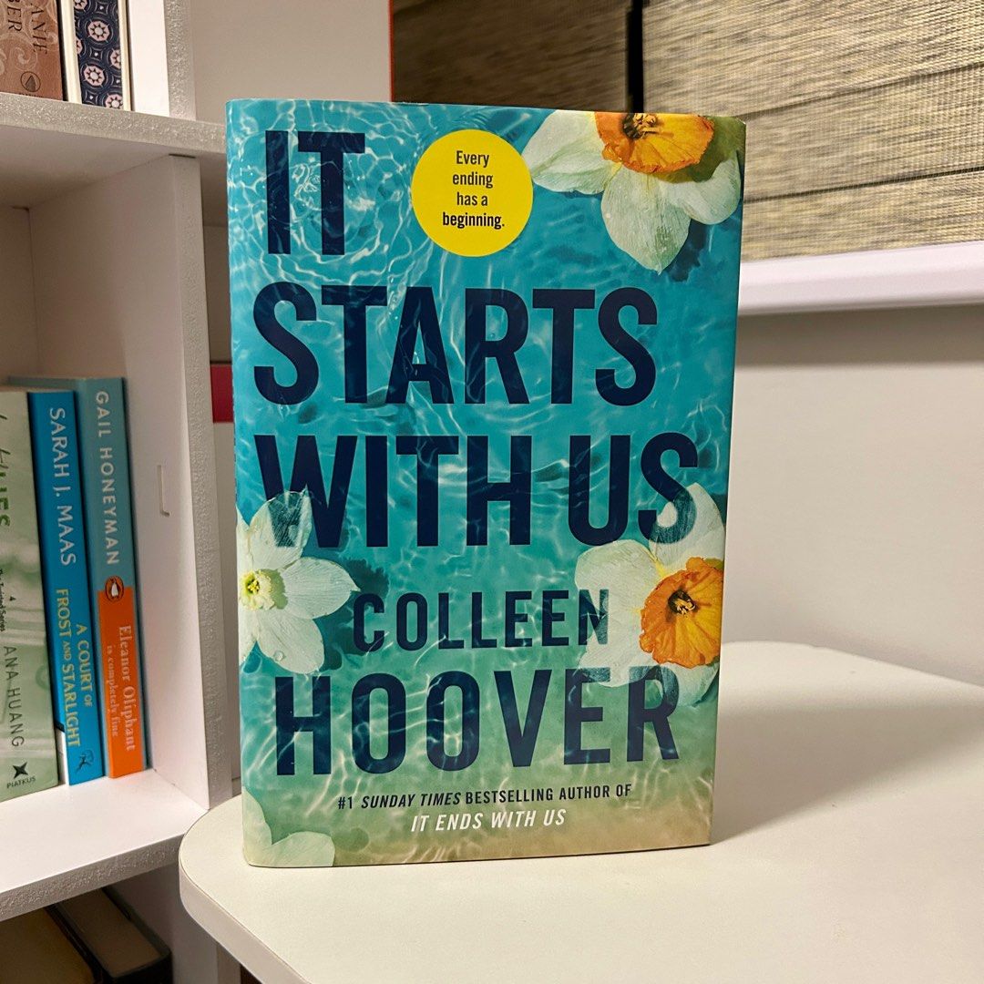 It Starts With Us by Colleen Hoover (Category: Storybooks) located in Bacoor. Submitted by vee_22 (Listing ID 1428396312, Image 1). Description: Book for Sale, Fixed Price ❗️ •UK Hardcover •Unsealed but never read • Brand new condition •Some dents on edges only 🔖 With free bookmark 🏷️ Original price was ₱770 and bought from Carpe Librum Bookstore RFS: Decluttering 📩DM for more pictures MOP: (payment first policy) - Gcash/BPI/Maribank/Maya.