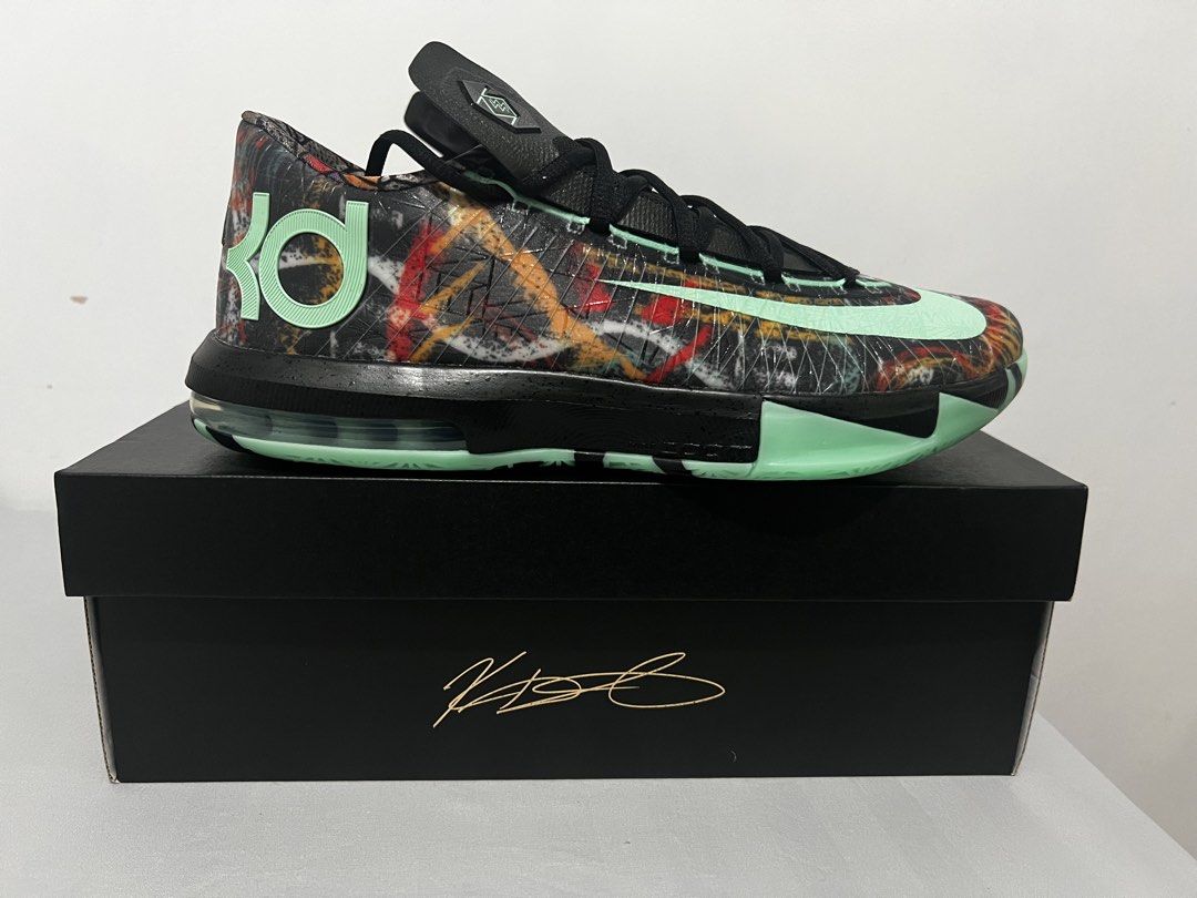 KD 6 All Star 'Illusion' (Category: Sneakers) located in Pasay City. Submitted by jdotxx (Listing ID 1426975814, Image 3). Description: WTS ‼️ Nike KD 6 All star 'illusion' sizes 10.5 11 ❌ SOLD ❌ 13 ❌ SOLD ❌ 📍 Lalamove within metro manila 📍pick up QC/Bulacan 📍 shipping Nationwide negotiable. message me 📥.