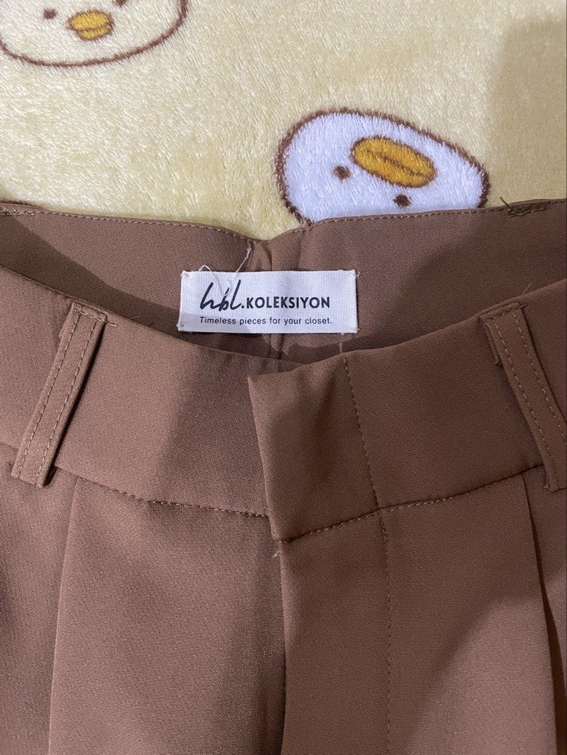 Kerusso/ HBL Koleksiyon Brown Shorts (Medium) (Category: Shorts) located in Rizal. Submitted by jent99 (Listing ID 1428405098, Image 2). Description: Kerusso formerly HBL Thrice worn only, color not flattering on me - rfs: decluttering - mop: gcash - mod: lalamove same day delivery (preferred), j&t/lbc - if meetup gateway cubao PLEASE READ - meetup conditions, for purchase of 300 pesos and below, buyer must shoulder my transpo of 100 pesos loc: r