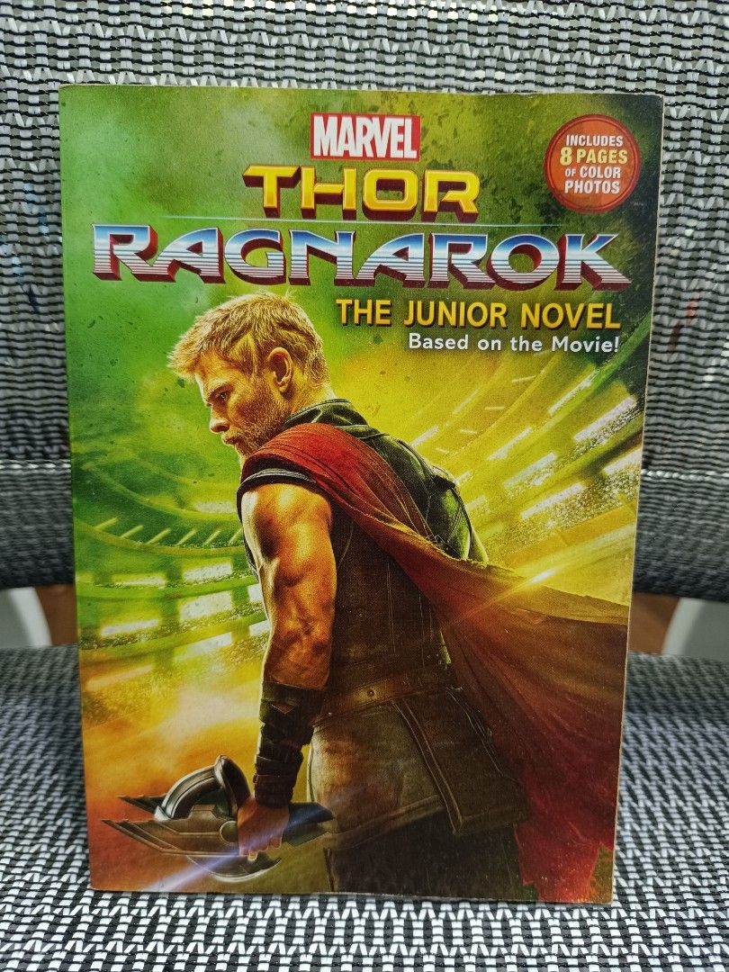Marvel Thor Ragnarok The Junior Novel (Category: Comics & Manga) located in Manila. Submitted by calvin3teri (Listing ID 1428271347, Image 1). Description: 300 unsealed Grab/Lalamove only ( buyer will book and shoulder fee ) MOP: Gcash .