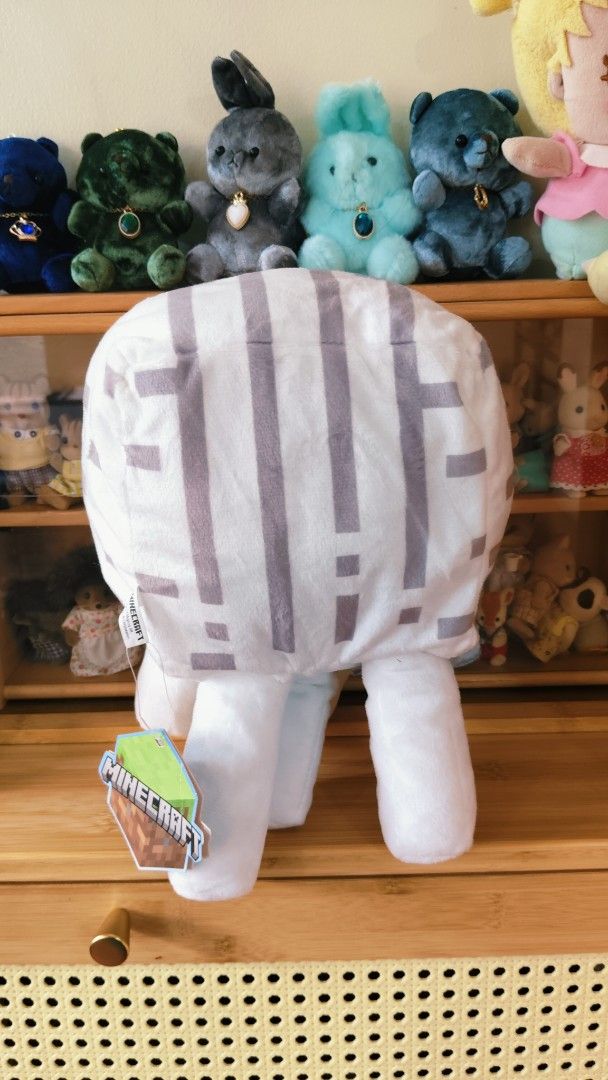 Minecraft: GHAST PLUSH, BNWT 12 INCHES (Category: Plushies & Soft Toys) located in San Pedro. Submitted by normancorpuz621 (Listing ID 1428331221, Image 2). Description: AVAILABLE: GHAST PLUSH MINECRAFT AUTHENTIC ◾FOR ONLY 350PhP📌 ◾SIZE: 12 INCHES ◾CONDITION RATE: 10/10 ◾JAPAN ITEM ◾FIRST TO PAY ◾MOP:GCASH/BDO ◾COURIER: J&T/FLASH/LALAMOVE ◾NO COD/COP/MEET UPS #JAPANITEM #BRANDNEW #WITHPAPERTAG.
