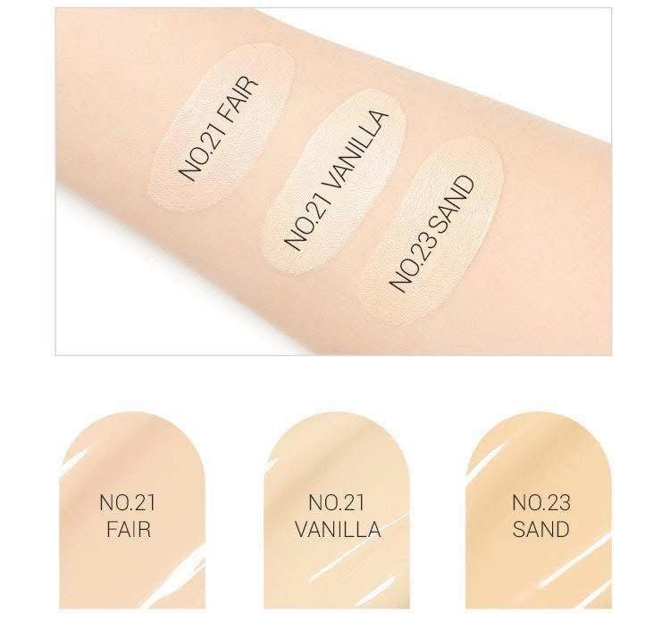 Missha Glow Cushion (Category: Makeup) located in Batangas. Submitted by maria0808 (Listing ID 1428415107, Image 2). Description: 🧡Shades: 21P Fair 21N Vanilla 23 Sand.