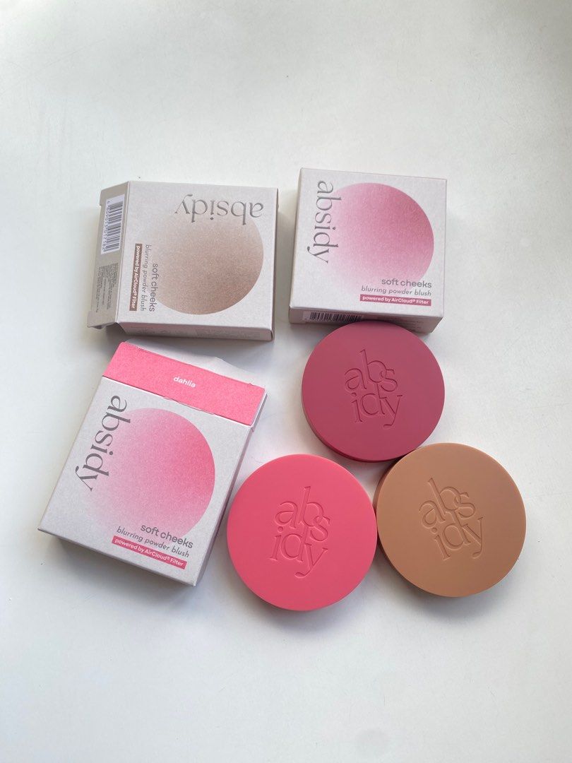 NEW Absidy Powder Blush (Category: Makeup) located in Mandaluyong City. Submitted by StacesCloset (Listing ID 1428383439, Image 1). Description: used once to swatch only srp 395 get all 3 shades for only ₱690!!.