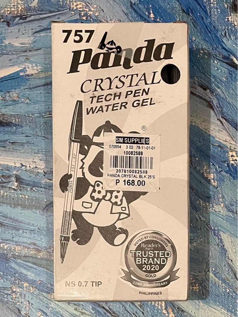 Panda Ballpens & Post-Its (3 pcs.) (Category: Stationery & School Supplies) located in Quezon City. Submitted by katchierandomness (Listing ID 1428336197, Image 2). Description: 1) Panda Crystal Black Ballpen Box (25 pens). 2) 3M Post-It Notes 3 in. x 4 in. (2 pieces) Price is for everything. You can pay via GCash, Maya or BPI QR code..