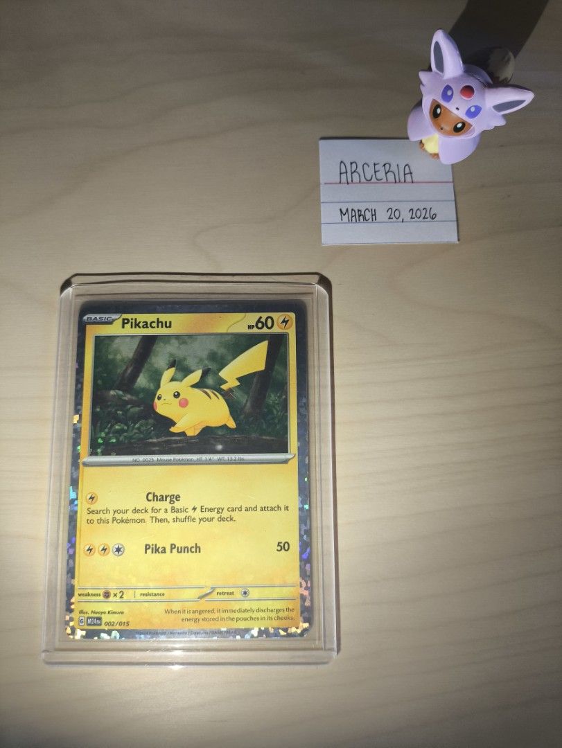 Pokemon x McDonald's Part 1 (Category: Character Goods) located in Paranaque City. Submitted by arceria (Listing ID 1428400863, Image 3). Description: Price List: Cetitan: ₱50 Charizard: ₱160 each (2 copies) Miraidon: ₱50 Jigglypuff: ₱15 each (3 copies) Hatenna: ₱15 each (2 copies) Dragapult: ₱15 each (2 copies) Quagsire: ₱15 each (5 copies) Cards will be shipped from Paranaque City MOP: Gcash MOD: JnT / Grab (at buyer's expense).