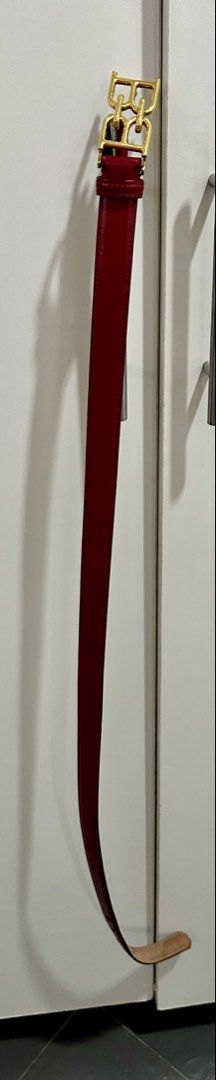 Bally B Chain 25 Belt (Category: Luxury Accessories) located in Quezon City. Submitted by sheisdecluttering_now (Listing ID 1428264154, Image 2). Description: Lipstick 18 Bovine Embossed Cowhide Size 85 .