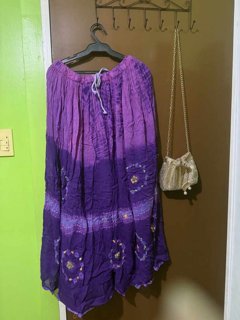 Purple Tie-Dye Maxi Skirt (Category: Skirts) located in Manila. Submitted by king2005 (Listing ID 1428295479, Image 1). Description: .