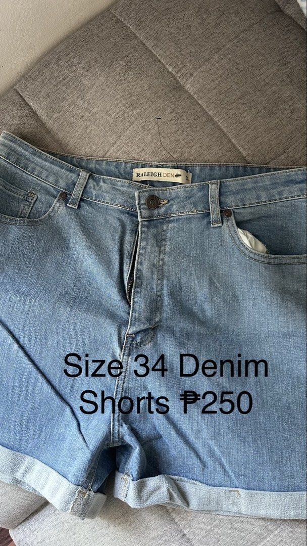 Raleigh Denim Size 34 Shorts (Category: Shorts) located in Manila. Submitted by ms_declutter_975 (Listing ID 1428392295, Image 1). Description: .