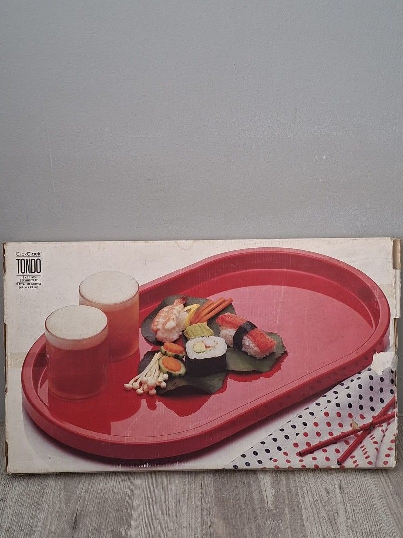 Red Serving Tray463798066207805440