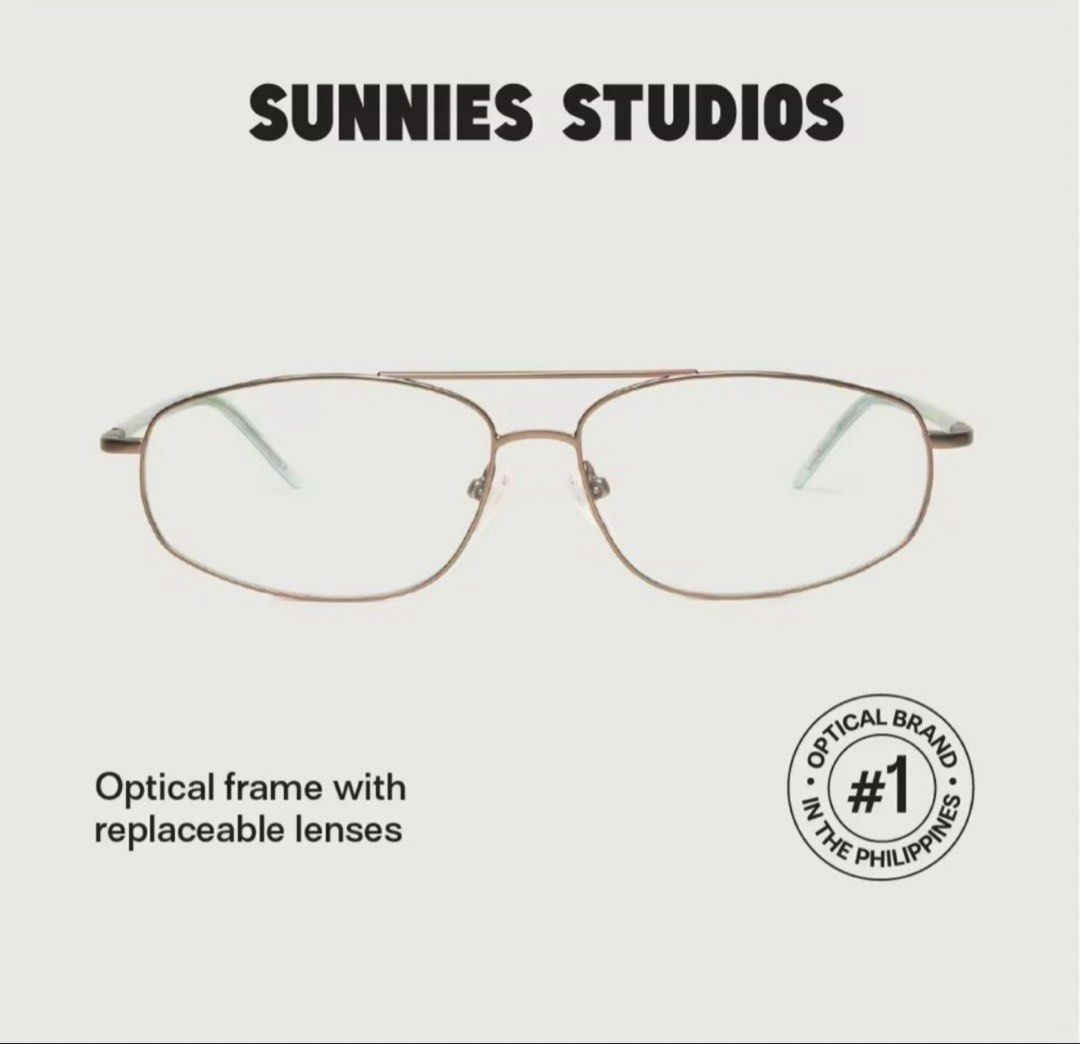 Sunnies Studios Optical Frame Trent (with Free Replaceable Lens Grades) (Category: Sunglasses & Eyewear) located in Manila. Submitted by pinkpandaclub (Listing ID 1428385794, Image 1). Description: Sunnies Studios Optical Frame Trent (Eyeglasses with Free Replaceable Lens Grades) - never used / brand new - comes with the eyeglasses case and cloth - also has a free Free Eye Exam & Prescription Lenses voucher that comes with the purchase - voucher 