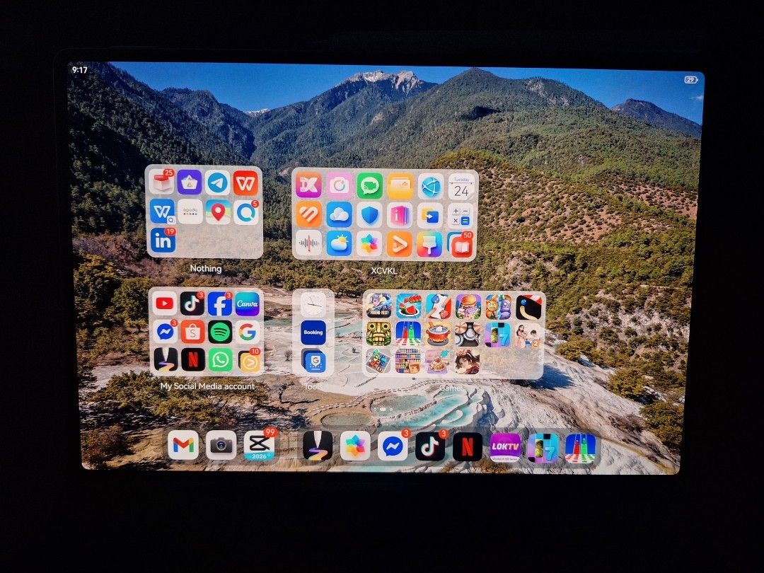 Tablet with 98% Battery Health (Category: Android) located in Mandaue City. Submitted by mcaayao (Listing ID 1428281928, Image 2). Description: 28k to 25k na kang rush Tablet with a beautiful display and a variety of apps. The battery health is at 99%. It has a smart charging feature enabled. It has a custom charging limit setting. and also free accessories keyboard,mouse,case,pencil. you can message me kung gusto nyu tumawad. minsan lang nagagam