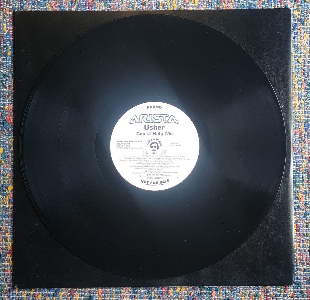 Usher - Can You Help Me 12" Vinyl Record (Category: Vinyls) located in Quezon City. Submitted by plaka.o.plomo (Listing ID 1385339686, Image 2). Description: Artist(s) : Usher Song(s) : Can U Help Me Year : 2002 Media : VG+ Color : Black Sleeve : Gen No. : 1x Vinyl Size : 12" RPM : 33 Country : US Catalog No. : ARDP-5144 Tracklist : - Side A 1. Album Version 5:37 2. Instrumental 5:37 - Side B 1. Radio Edit 4:09 2. Acappella 5:31 Notes : Clean rec