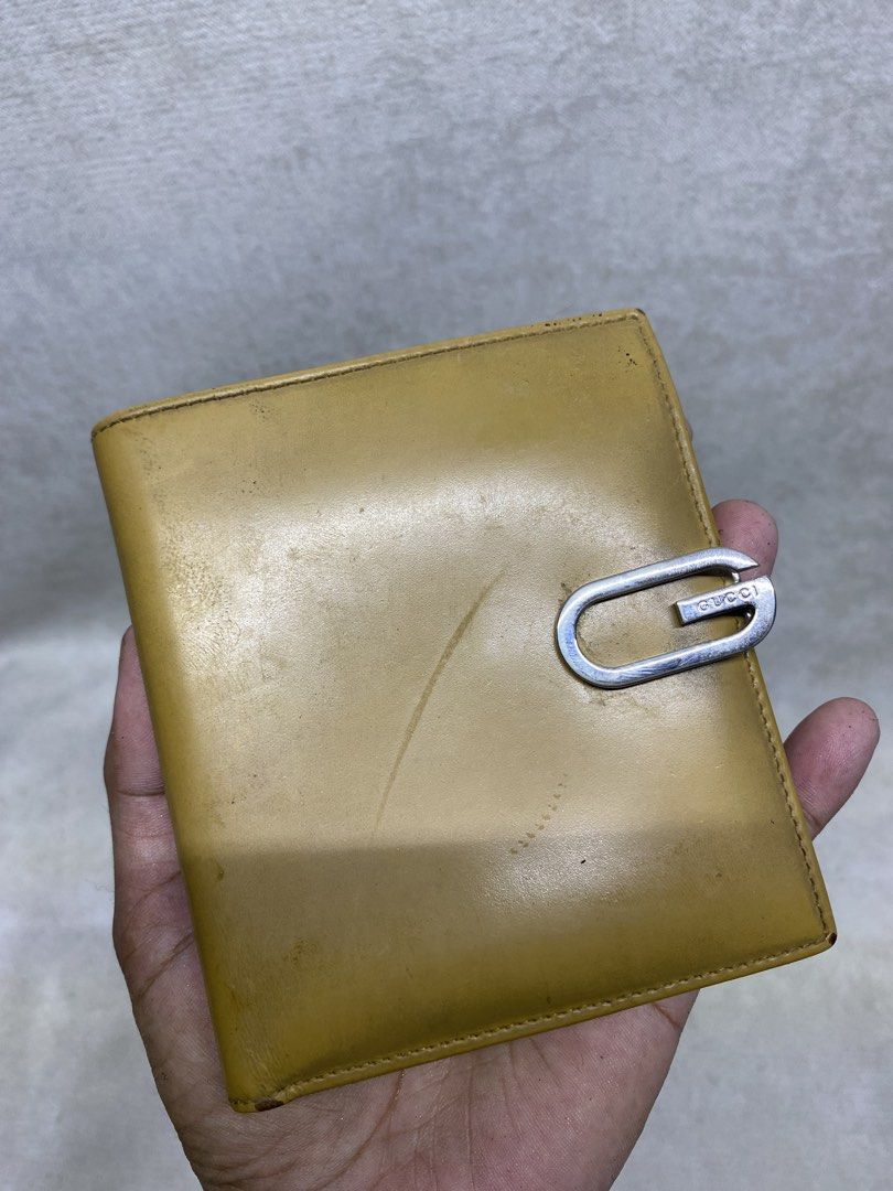 Vintage Gucci Bifold Wallet (Category: Luxury Bags & Wallets) located in Valenzuela. Submitted by rektasource.ph (Listing ID 1428352882, Image 2). Description: Vintage Gucci Bifold Wallet Has coinpurse on back Has sign of use (check pictures) .
