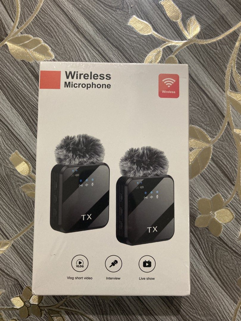 Wireless Microphone for Vlog, Interview, Live Show