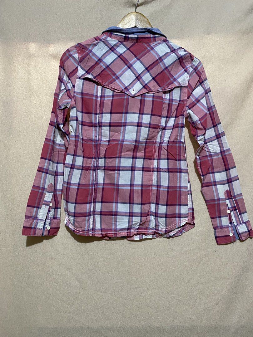 Y! by bsn Plaid Longsleeves (Category: Blouses) located in Caloocan City. Submitted by declutterbycha (Listing ID 1428392812, Image 3). Description: 💰MODE OF PAYMENT: Unionbank, Maribank, Gotyme, Gcash 📦MODE OF DELIVERY: LBC Express, J & T Express, Grab, Lalamove .