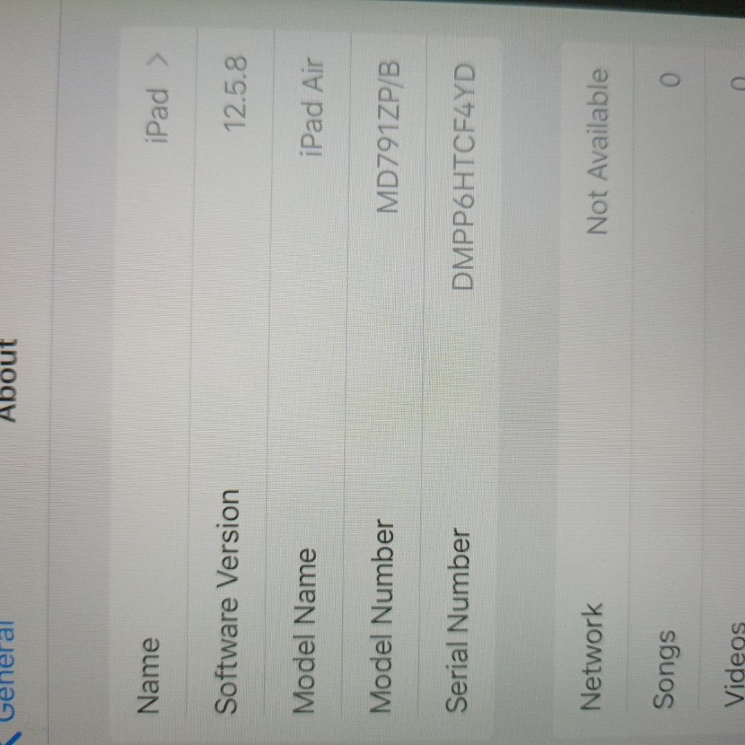 (Category: iPad) located in Singapore. Submitted by blesstoeveryone112233 (Listing ID 1428530608, Image 3). Description: ipad air 1 with sim 32 gb.