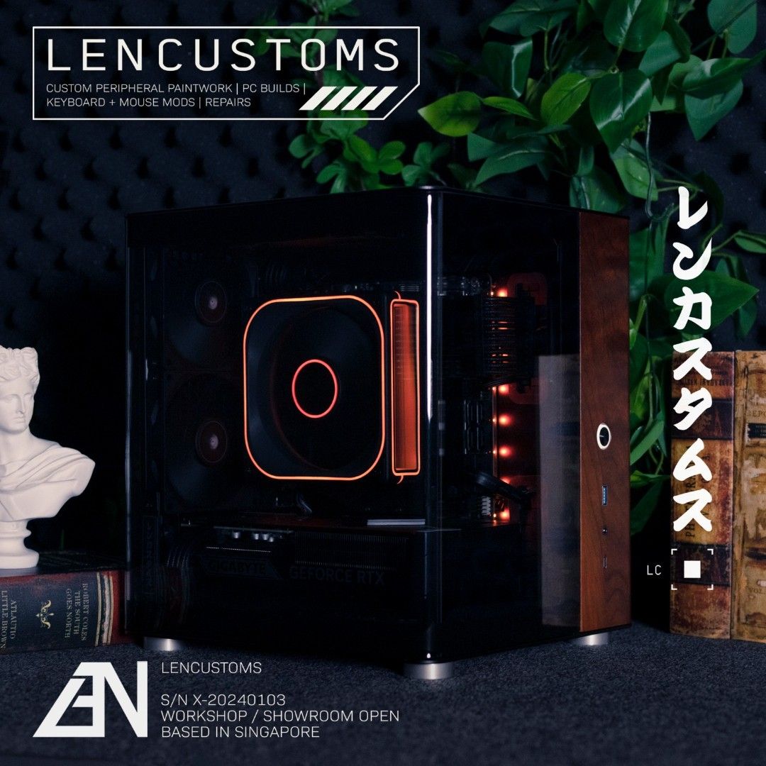 [ ERIS ] Stealth Black Minimalist ITX PC413258988242216961