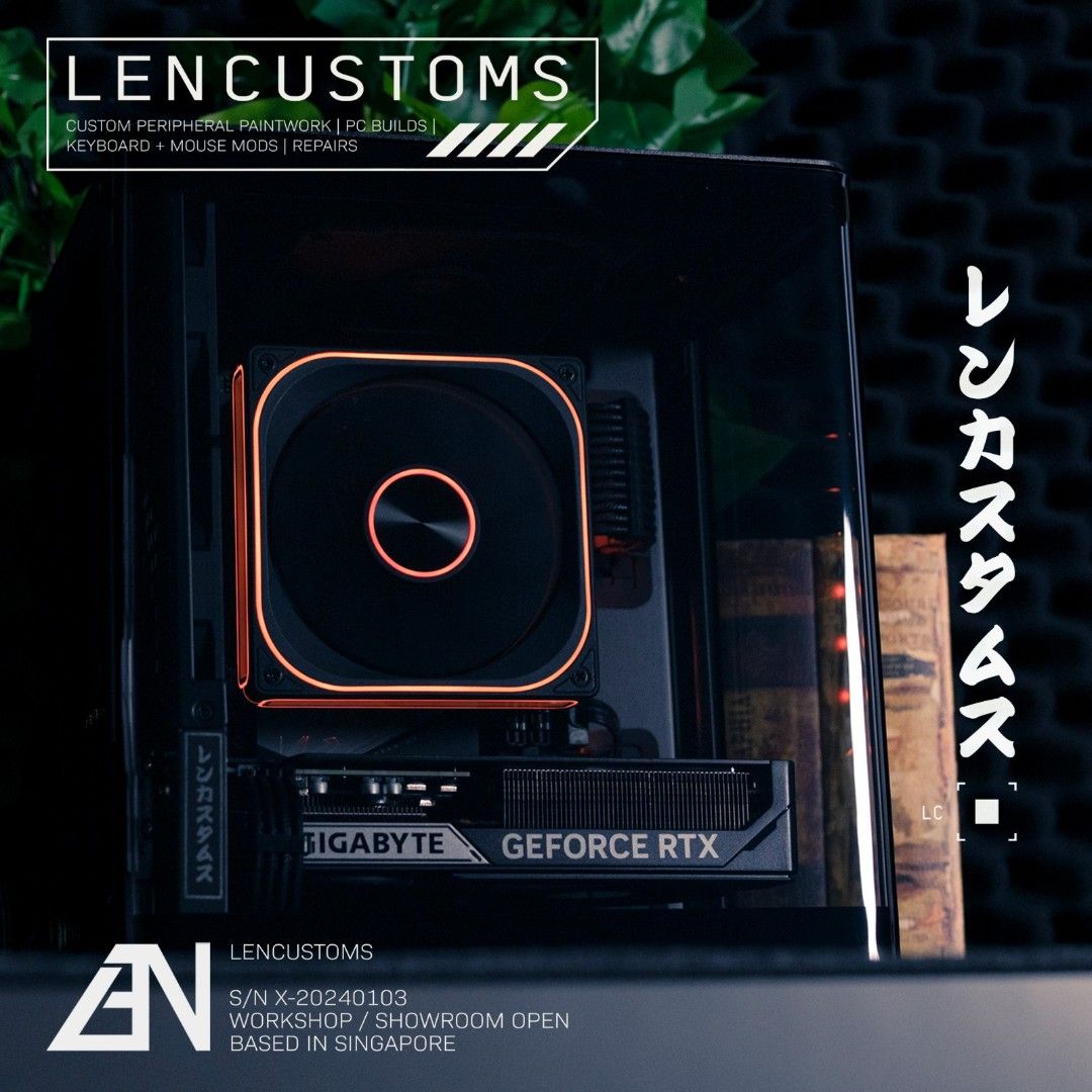 [ ERIS ] Stealth Black Minimalist ITX PC413258988242216962