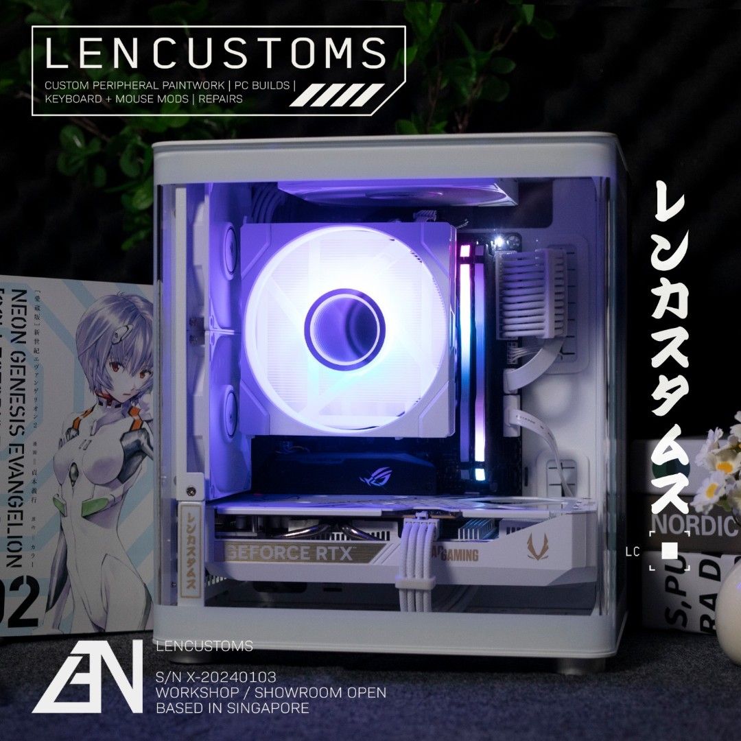 [ IXION ] Full White Minimalist ITX PC419623199908177922