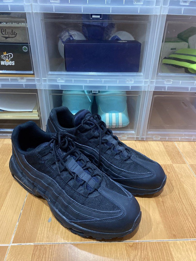 Airmax 95 Black Reflective (Category: Sneakers) located in Manila. Submitted by fullcount.ph (Listing ID 1428556156, Image 1). Description: Airmax 95 Black Reflective Size: 13US Condition: 9/10 No Issue and No Box Meetup: Nuvali.