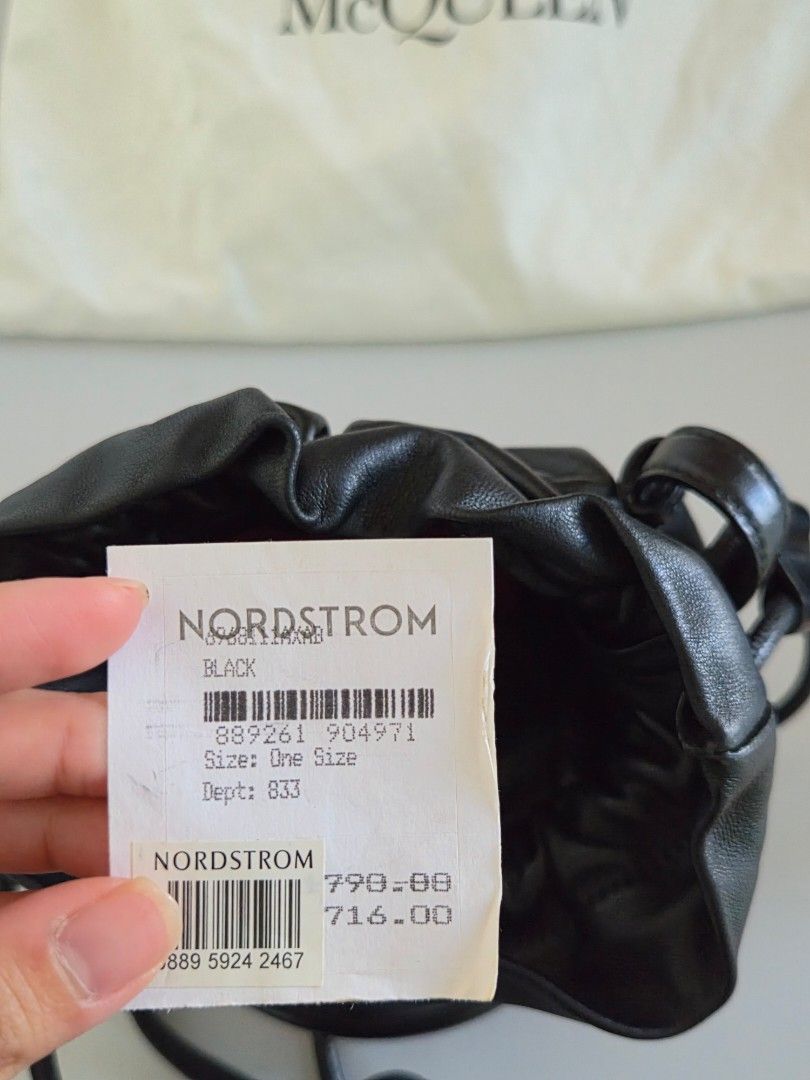 Alexander McQueen Black Handbag (Category: Luxury Bags & Wallets) located in Paranaque City. Submitted by lpodeclutters (Listing ID 1428435926, Image 2). Description: bought in Nordstrom US includes dust bag.