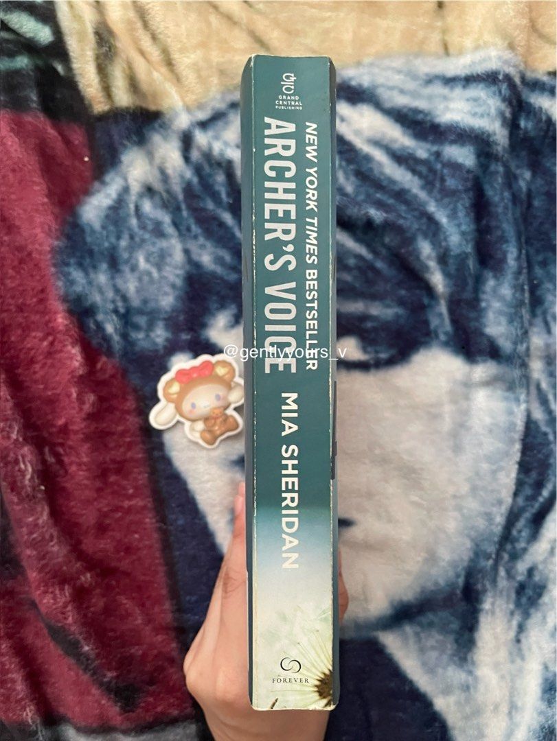 Archer's Voice by Mia Sheridan (Category: Storybooks) located in Manila. Submitted by gentlyyours_v (Listing ID 1428486975, Image 3). Description: 📚“Archer’s Voice” by Mia Sheridan 💰 Price: ₱500.00 (Gcash Payment, bought for ₱951 from fullybooked) 📖 Condition: PRELOVED, Well Used ‼️: Minor dents + Yellowing pages 📍 Location: Metro Manila 🚚 Delivery Options: Lalamove 📦 Shipping fee shouldered by buyer 📬 Shipment Every SATURDAYS / FRIDAYS FE