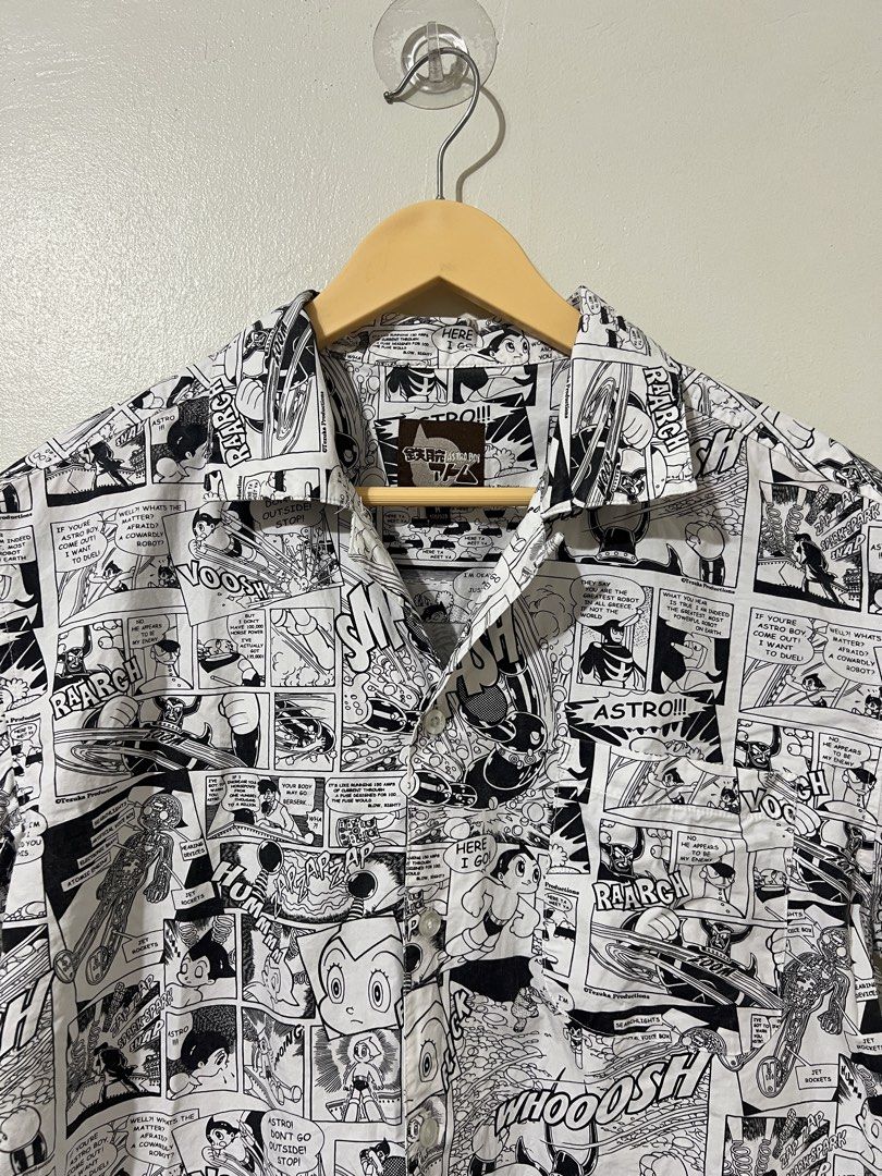 Astro Boy Open Collar Polo (Category: Tshirts & Polo Shirts ) located in Antipolo. Submitted by its.okay.to.thrift (Listing ID 1428560170, Image 2). Description: Size: Medium on tag Dimes: 21.5 x 27 inches Condition: Great condition. normal signs of usage. MOP: GCash / BPI SHIPPING: Lalamove / LBC / J&T ✅ Manage your expectations as these are second hand items. ✅ Actual color may vary due to a lot of factors. ✅ We recommend washing before wearing