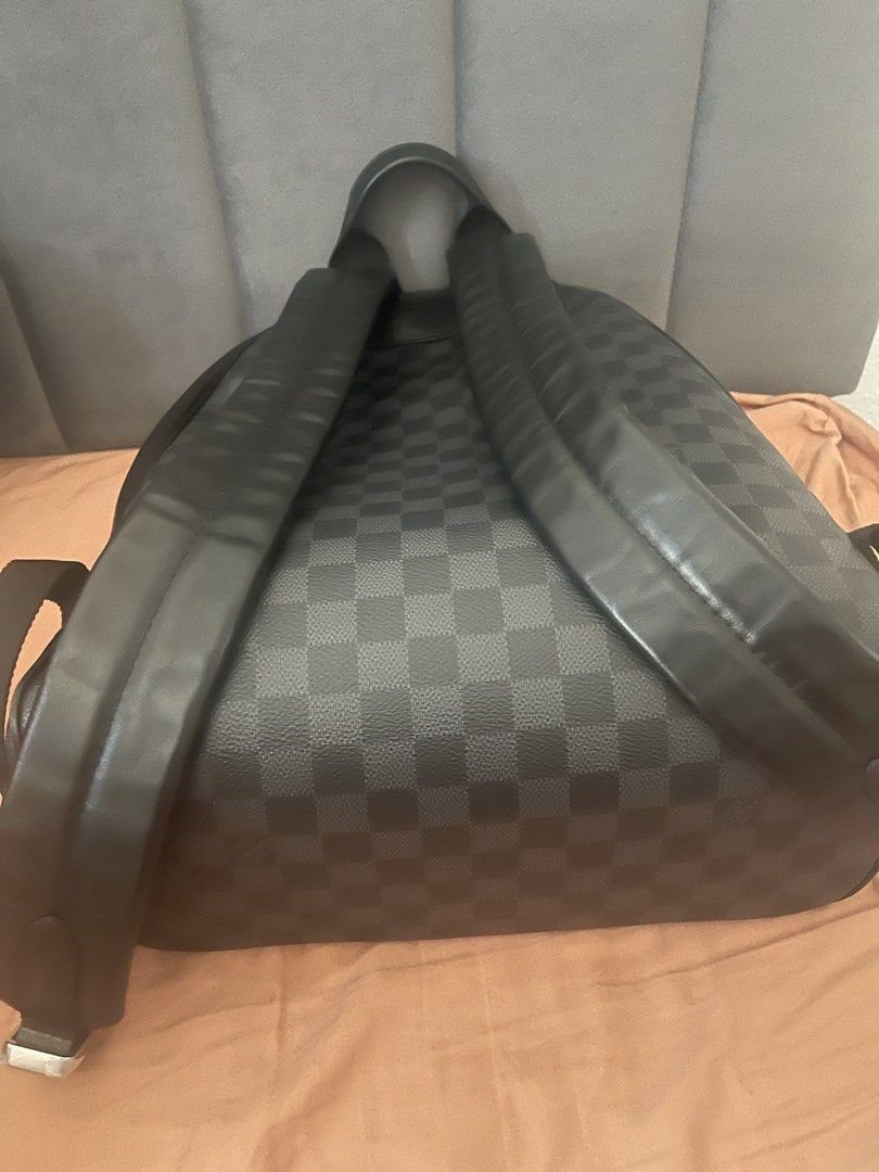 Authentic LV Bags (Category: Luxury Bags & Wallets) located in Pasig City. Submitted by jennyluck (Listing ID 1428437600, Image 3). Description: Proof of purchase and authenticity. Smoke Free Home Complete Dust Bag, PaperBag and Box Backpack Model: Josh Backpack Damier Graphite Php60,000 Cross Body Bag Model: Petit Palais PM (Monogram Empreinte Embossed cowhide leather) - complete accessories P129,000 RFS: Need funds .