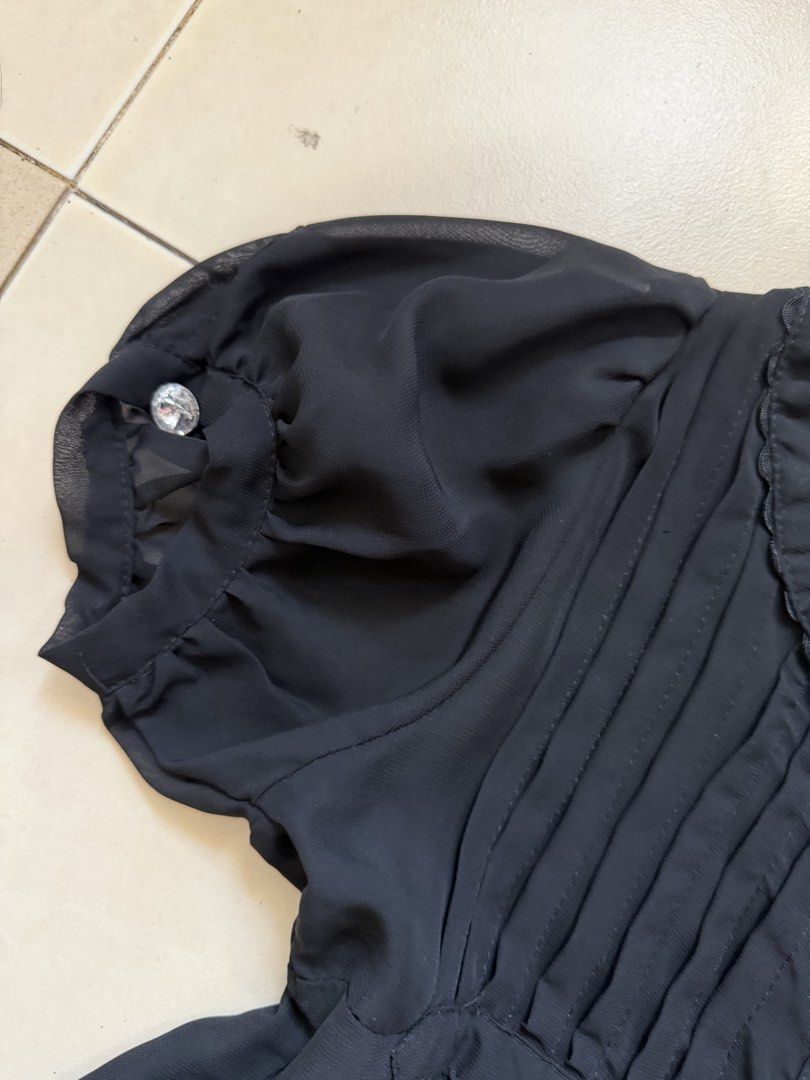 babydoll black see through top (Category: Blouses) located in Makati City. Submitted by biotch (Listing ID 1428478960, Image 2). Description: best fits xxs-xs perfect for summer as this can be use as a cover up no flaws needs washing lalamove same day makati asymmetrical Cotton on Nike new balance asics adidas Lululemon bershka skims sports leggings sportsbra H&M bershka corporate skirt skort zara pomelo thrift baggy jeans wide leg denim cotton o