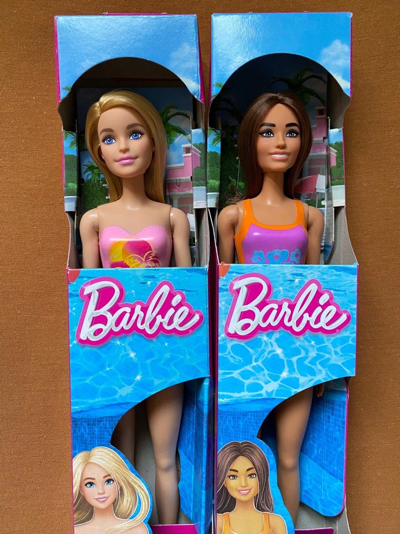 Barbie Beach Doll (Bundle) (Category: Kids Toys) located in Abucay. Submitted by francisbuenopantaleon (Listing ID 1428431225, Image 2). Description: Brandnew in the box -Barbie Beach Doll (Bundle 2 Dolls) Payment: Gcash+Sf Delivery: JNT Express .
