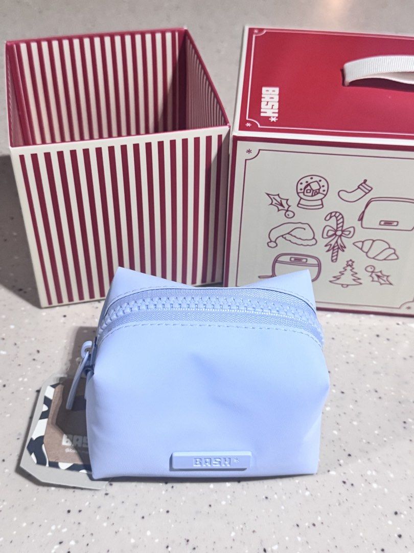 Bash Manila Holiday ed FROST mini sac (Category: Wallets & Card holders) located in Marikina City. Submitted by skincaremnlatbp (Listing ID 1428565709, Image 1). Description: No haggling Lower offers will be seen and not replied at This is limited ed No restock anymore.