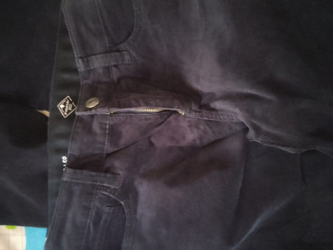 Black Straight Leg Corduroy Pants (Category: Jeans) located in Quezon City. Submitted by mommagecko (Listing ID 1428502365, Image 3). Description: Brand: St. Johns Bay Black Fits 28 to 32 waistline ships thru J&T 📍Quezon City.