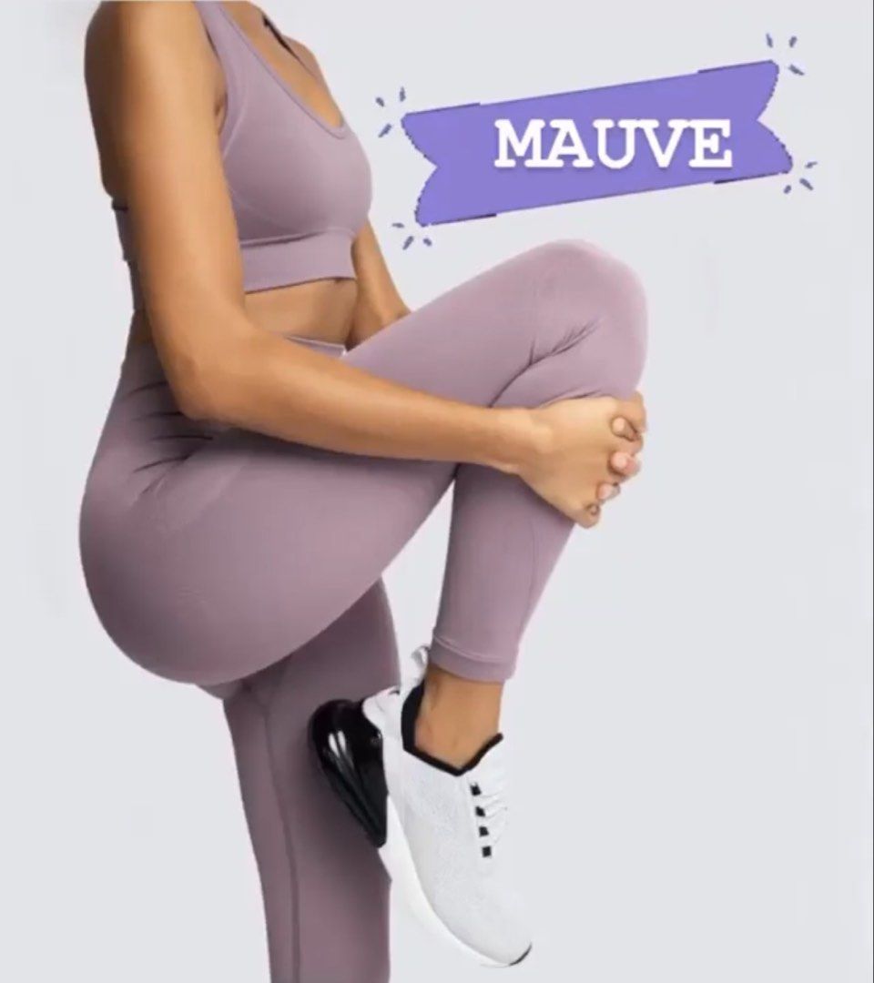 Body contouring activewear (Mauve) (Category: Activewear) located in Quezon. Submitted by ellephant21 (Listing ID 1428492902, Image 1). Description: Super sculpting. Gives nice curves when worn. Squat proof Super duper durable Be a gym looker with this activewear set :) Only 1 pair avail - S.